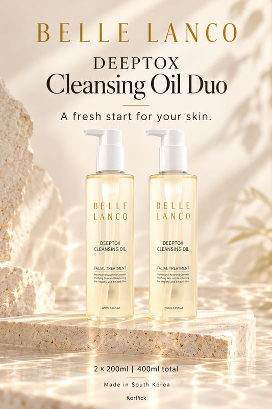 BELLE LANCO Deeptox Cleansing Oil Duo – 2 × 200ml