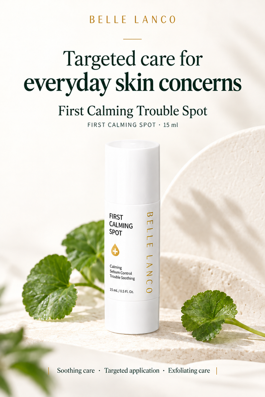 BELLELANCO First Calming Trouble Spot 15ml × 2 | Korean Spot Care Duo