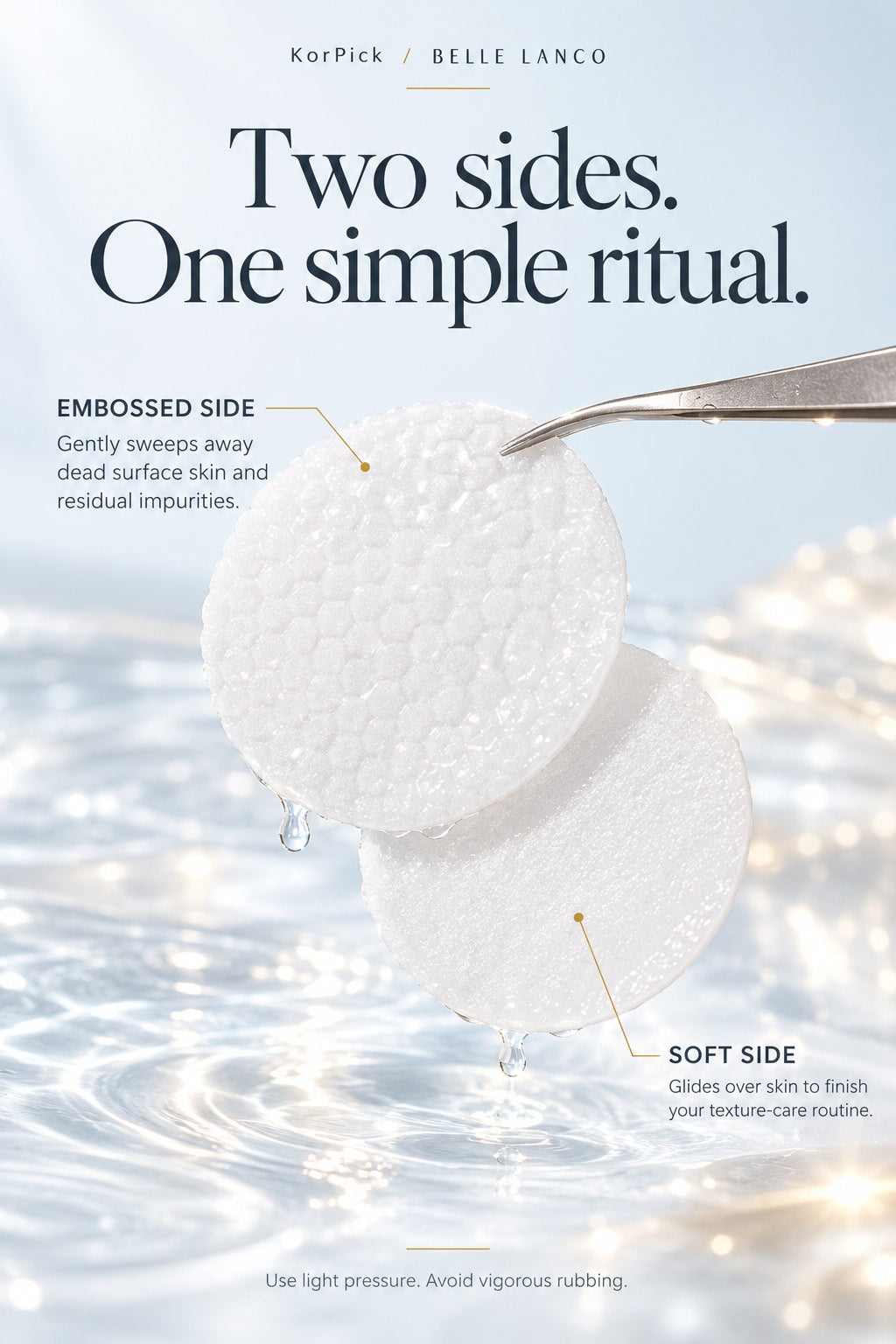 BELLE LANCO Watertox Peeling Pad Duo – 80 Pads + 2 × 10ml Essence