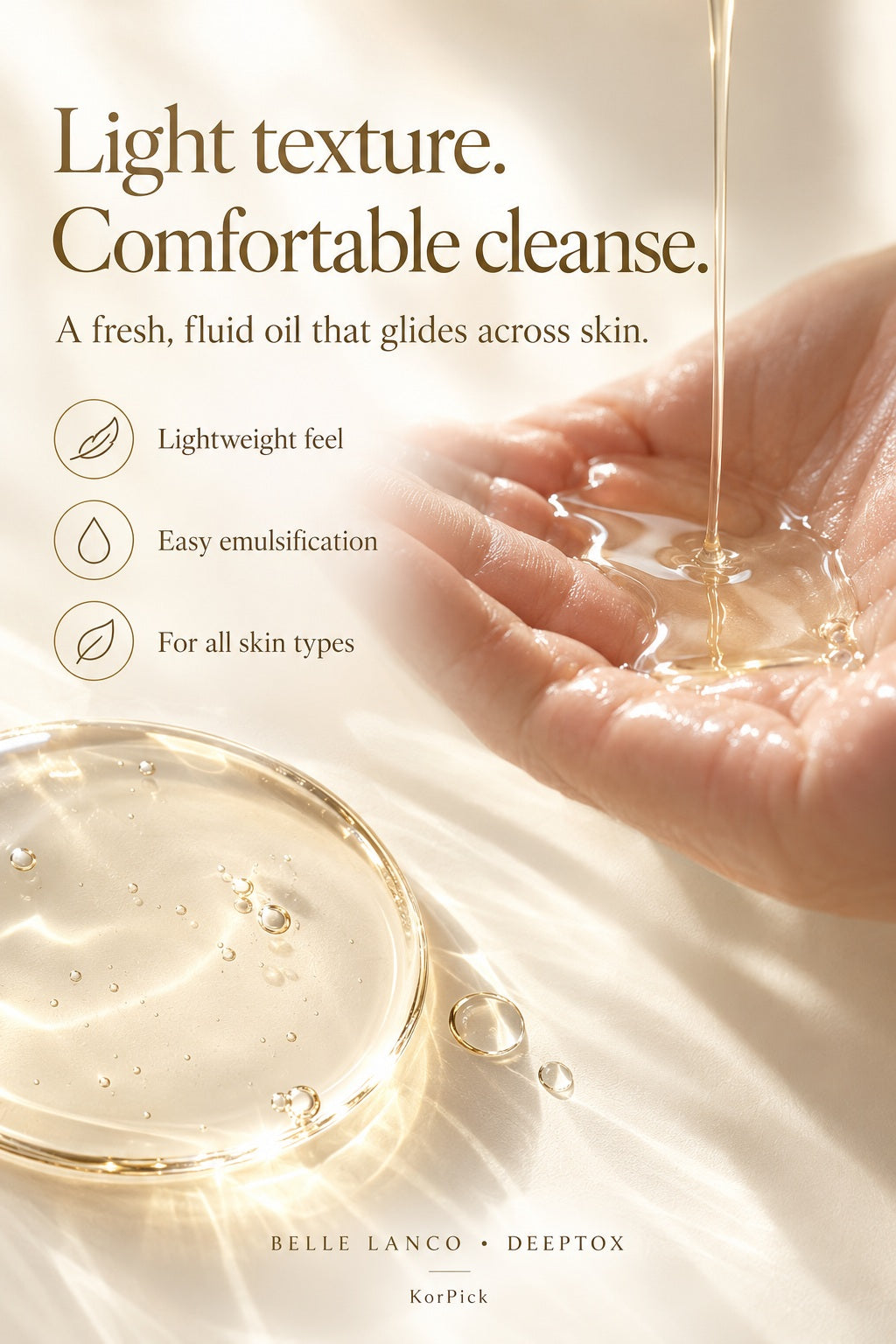 BELLE LANCO Deeptox Cleansing Oil Duo – 2 × 200ml