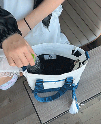 Handmade Korean Hanbok Fabric Bag Set | Waterproof Heritage Design