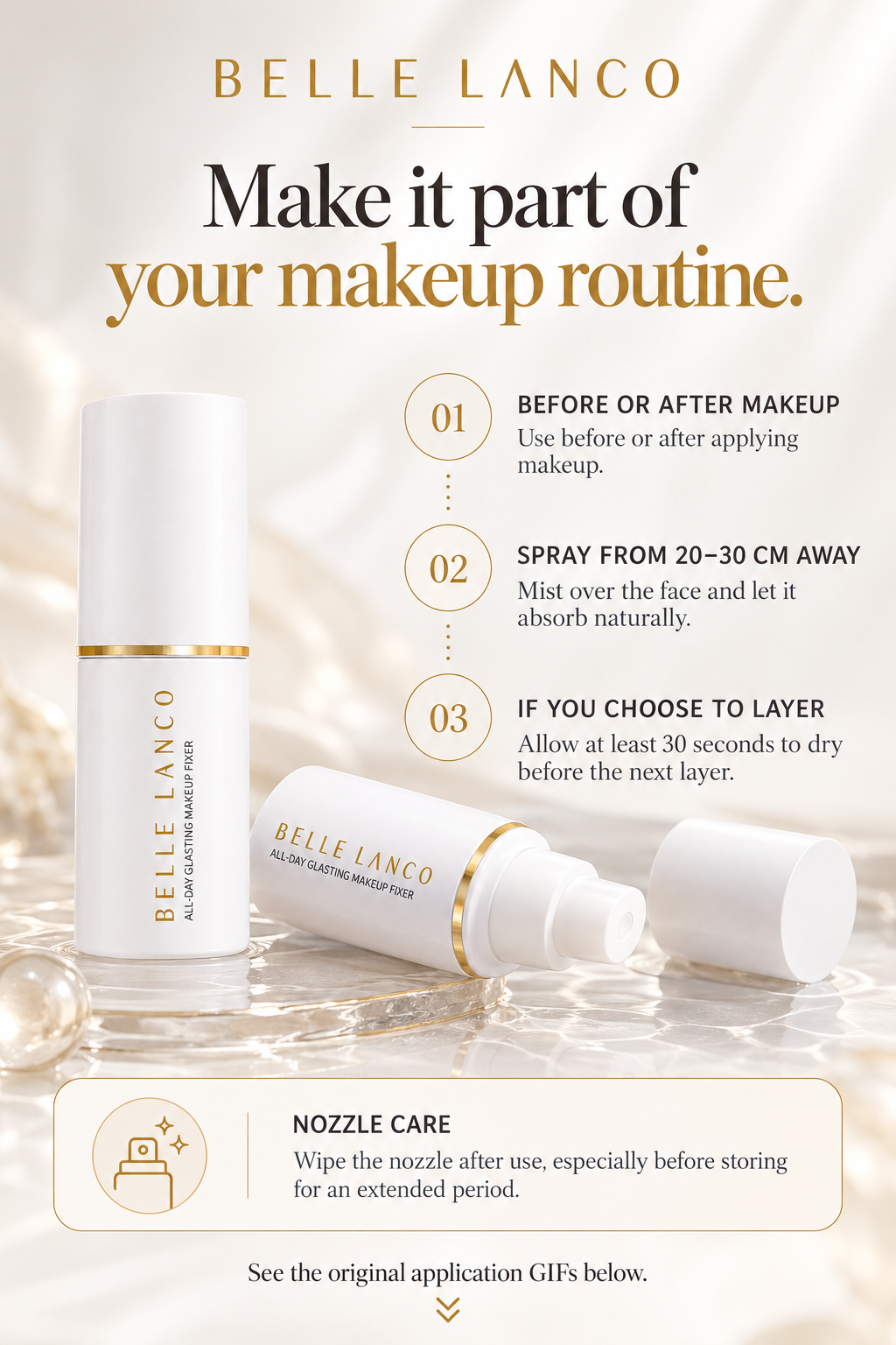 BELLE LANCO All-Day Glasting Makeup Fixer 30ml