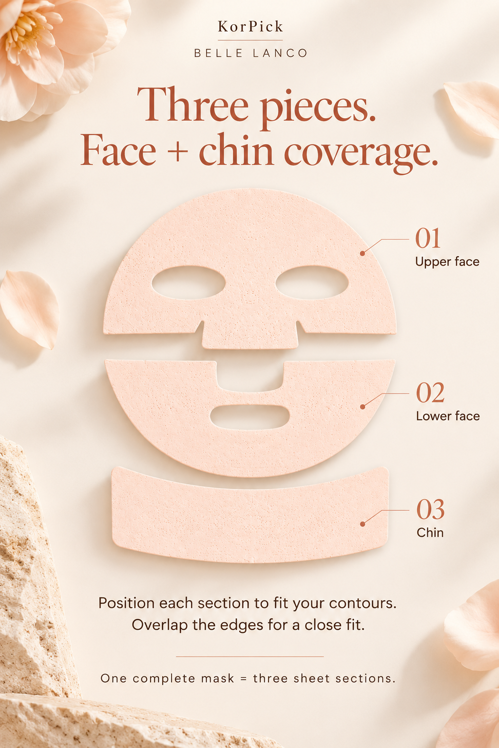 BELLELANCO Lifting Clay Mask 20g × 8 Masks | Korean Clay Sheet Mask